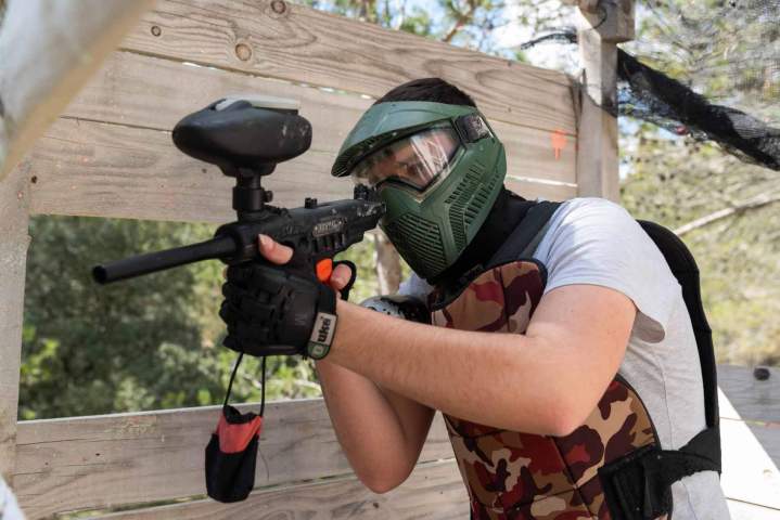 Laser game Alpilles