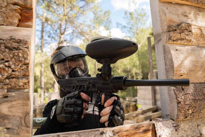 Terrain paintball Alpilles