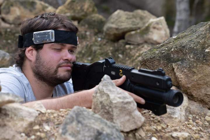 Laser game Alpilles